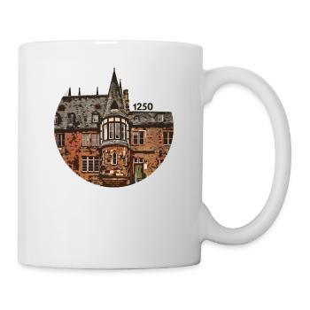 1250 Maison allemande Est - Mug blanc - blanc - Droite