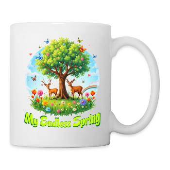 Mein Endless Spring M - Tasse - Weiß - Rechts