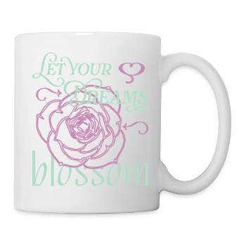 Make dreams come true - Mug - white - Right