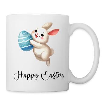 lapin lapin de pâques - Mug blanc - blanc - Droite