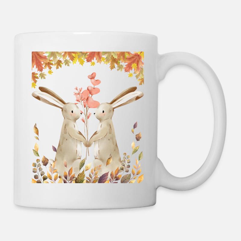 Frohe Ostern - Tasse - Weiß