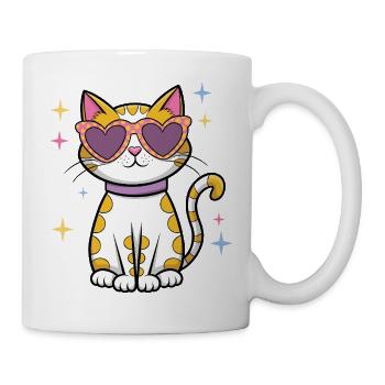 Étincelle de chat - Mug blanc - blanc - Droite