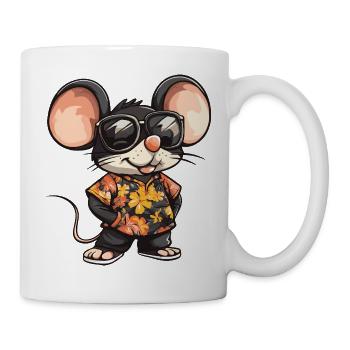 Mouse Comic Funny Summer - Mug - white - Right