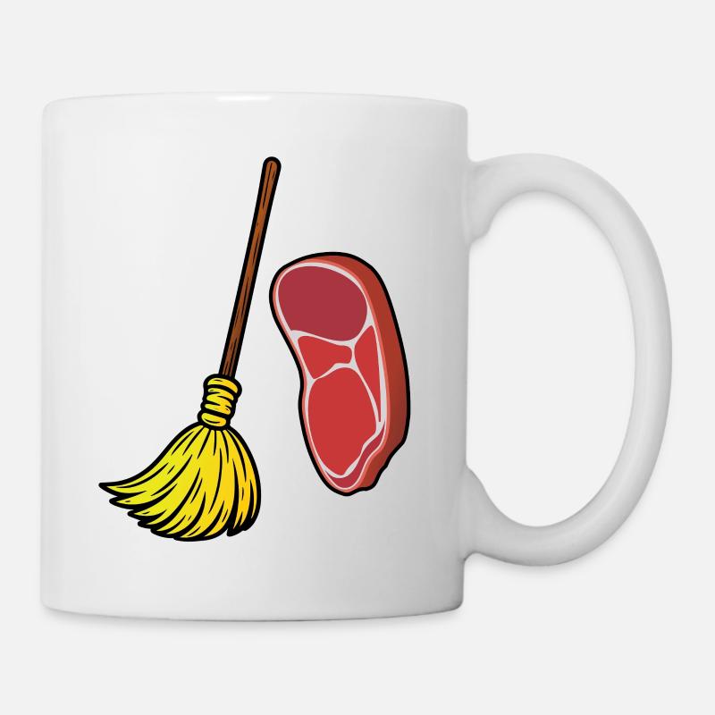 Balai Steak - Mug blanc - blanc