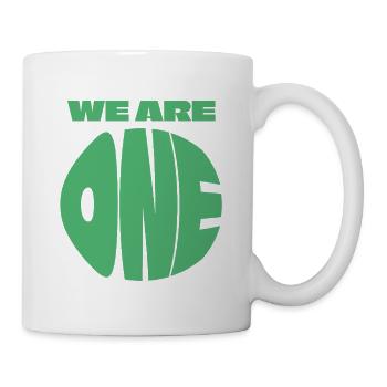 WE ARE ONE (ONE EARTH) - Tasse - Weiß - Rechts