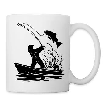Fischer - Tasse - Weiß - Rechts
