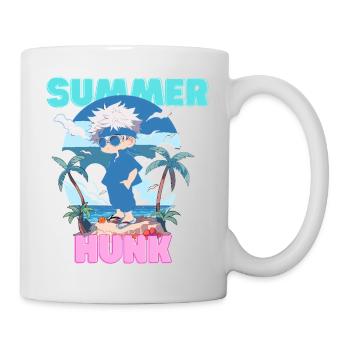Summer Vibes Lake Nature Flora Art Flowers Sea - Mug - white - Right