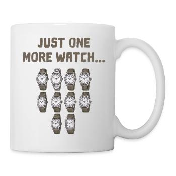 Il ne manque qu’une seule montre à la collection - Mug blanc - blanc - Droite