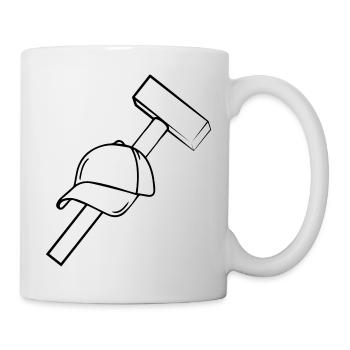 Casquettes bleues Mottek - Mug blanc - blanc - Droite