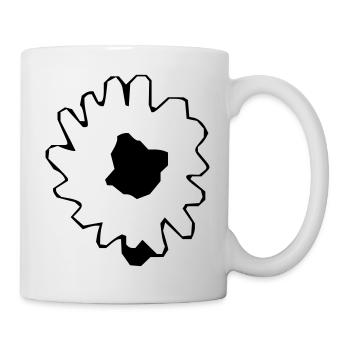 Fleur Fleur Simple Fleur - Mug blanc - blanc - Droite