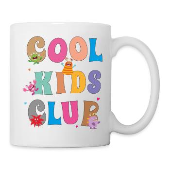cool kids club - Tasse - Weiß - Rechts