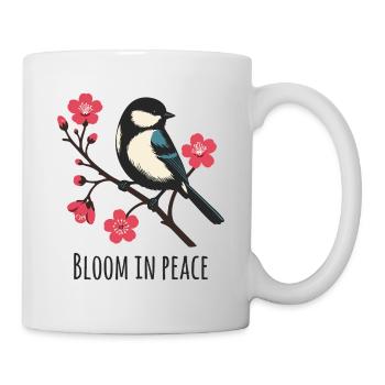 Bloom in Peace - Mug - white - Right