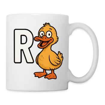 Pension Duck Retirement Grandpa Grandma - Mug - white - Right