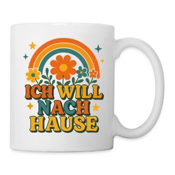 Sarcasme au bureau : je veux rentrer chez moi - Mug blanc - blanc - Droite
