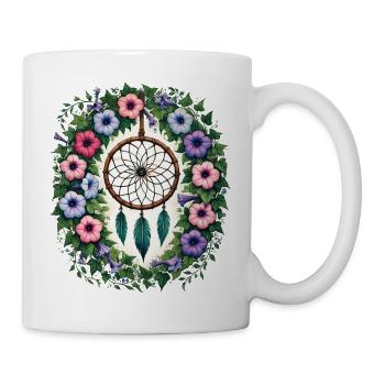 Boho Attrape-rêves Magie - Mug blanc - blanc - Droite