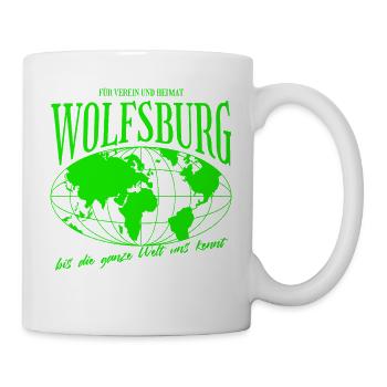 Wolfsburg Home Pride Football Cadeau - Mug blanc - blanc - Droite