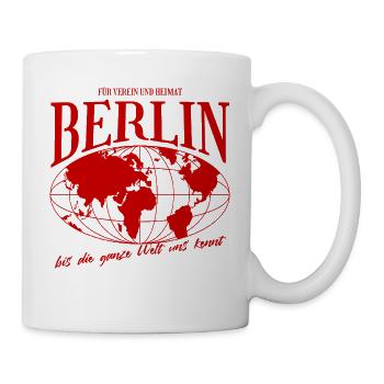 Berlin Home Pride Football Gift - Mug - white - Right