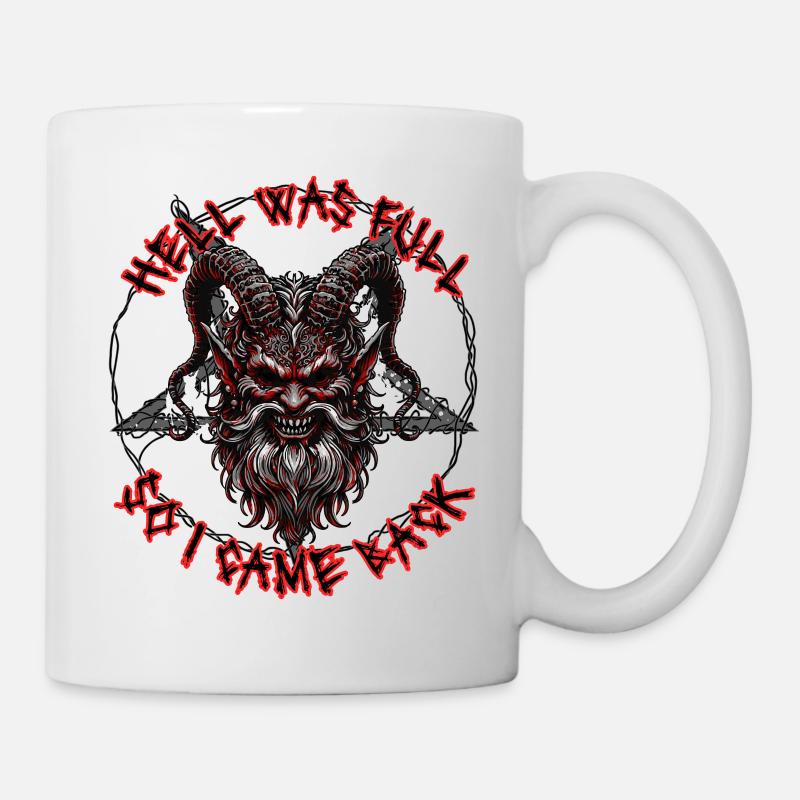 Satanist Baphomet Satanism - Mug - white