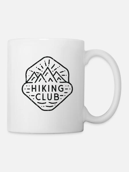 Club de randonneurs randonnée groupe randonnée en montagne correspondance - Mug blanc - blanc