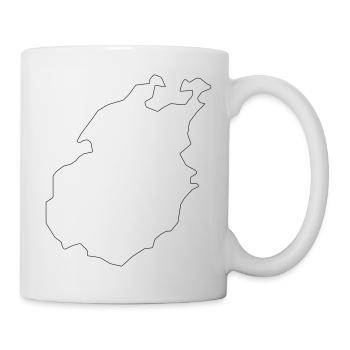 Paros - Mug blanc - blanc - Droite