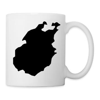 Paros - Mug blanc - blanc - Droite