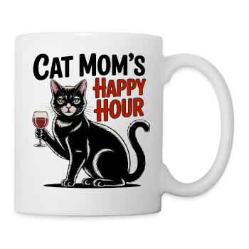 Happy Hour Cat - Mug - white - Right