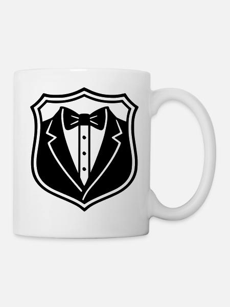 Der Bräutigam - Tasse - Weiß