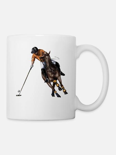 Polo - Mug blanc - blanc