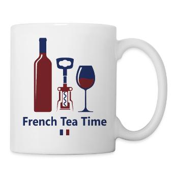 🇫🇷 Wine France Aperitif French alcohol Humor 🇫🇷 - Mug - white - Right