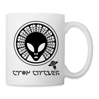 Uralter außerirdischer Kornkreis - Tasse - Weiß - Rechts
