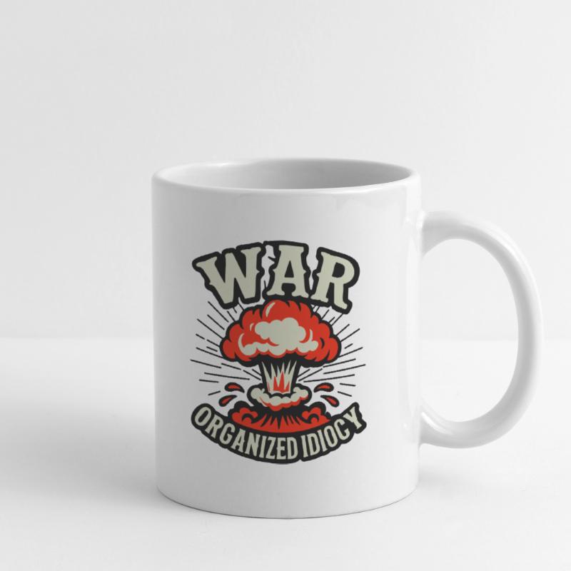 WAR – Organized Idiocy Mug