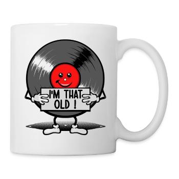 As old as a record - Mug - white - Right