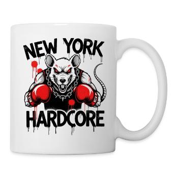 Urban Bulldog Fight for NY Hardcore - Mug - white - Right