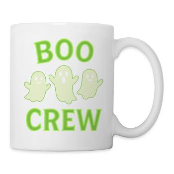 Boo Group – T-shirt fantôme d'Halloween amusant - Mug blanc - blanc - Droite