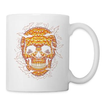 Skull Candy Graphic Halloween - Mug - white - Right