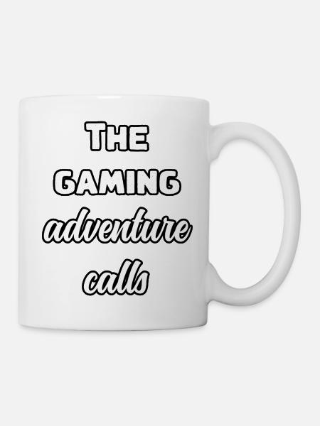 Epic Gaming Adventure Awaits Fantasy Quest - Mug - white