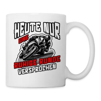Moto - Juste un tour tranquille promis aujourd’hui - Mug blanc - blanc - Droite