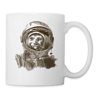 Impression esthétique de cosmonaute - Mug blanc - blanc - Droite