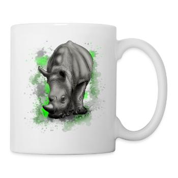 Rhinoceros - Mug - white - Right