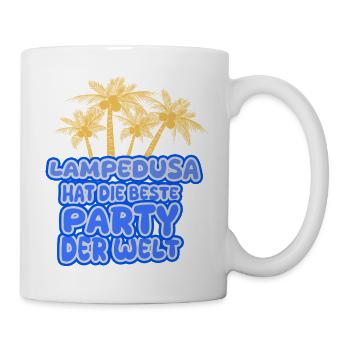 Geschenk für Lampedusa - Tasse - Weiß - Rechts