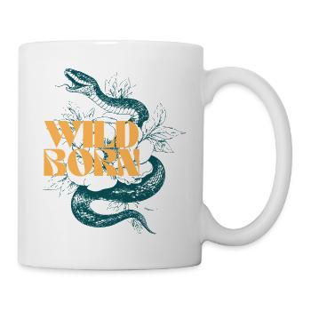 Conception de motif d’animal sauvage - Mug blanc - blanc - Droite