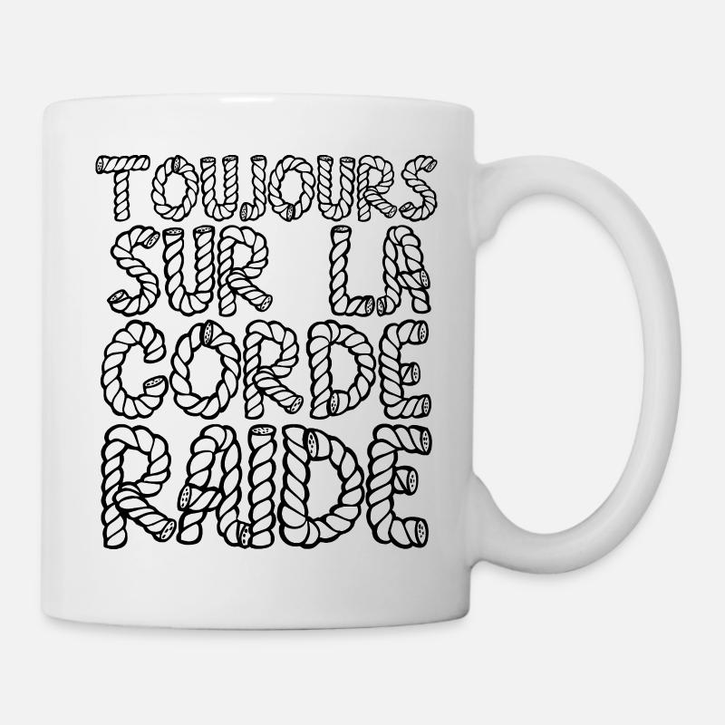 IMMER EINE GRATWANDERUNG! - Tasse - Weiß