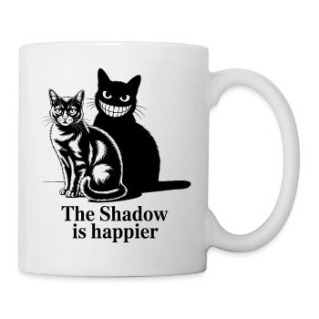 Shadow Cats Silhouette Duo - Mug - white - Right