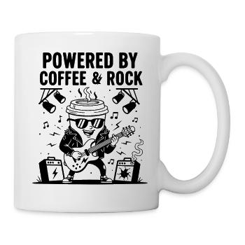 Coffee & Rock Guitar Energy - Mug - white - Right