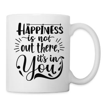 Bonheur en Vous - Mug blanc - blanc - Droite