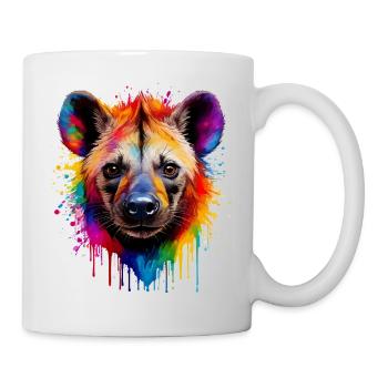 Rainbow Dog Portrait - Mug - white - Right