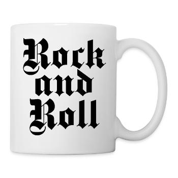 Rock'n'Roll GPTHIC Logo-Design. - Tasse - Weiß - Rechts