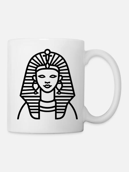 Pharao - Tasse - Weiß