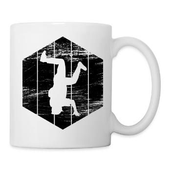 Breakdancer - Tasse - Weiß - Rechts