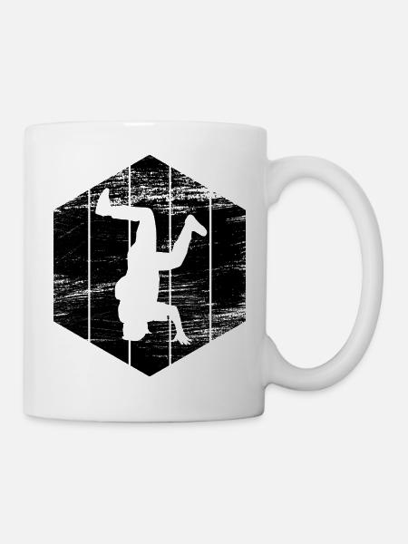 Breakdancer - Tasse - Weiß